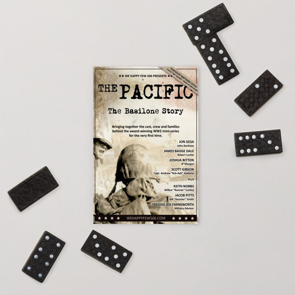 The Pacific: The Basilone Story Postcard
