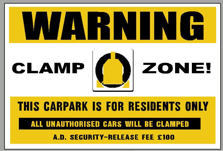 CAR PARK HEIGHT RESTRICTION SIGNS