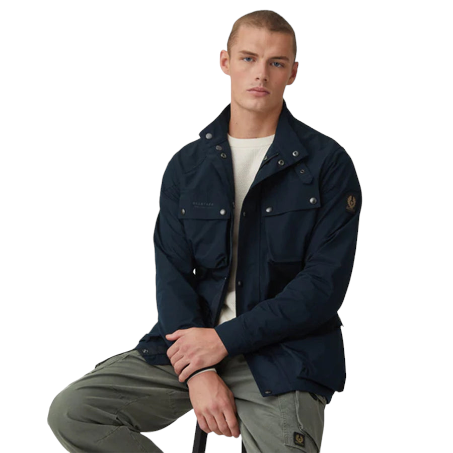 Belstaff Dark Ink Lightweight Memory Shell Fieldmaster