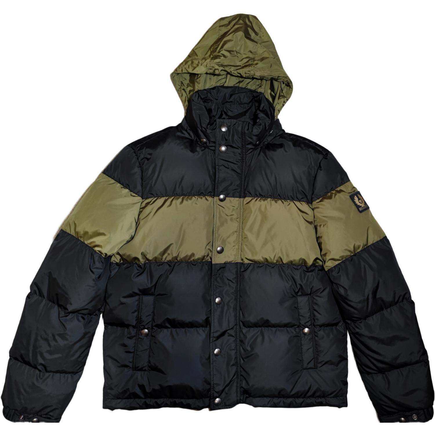 Belstaff Down Black Sage Down Puffer Jacket Coat BF