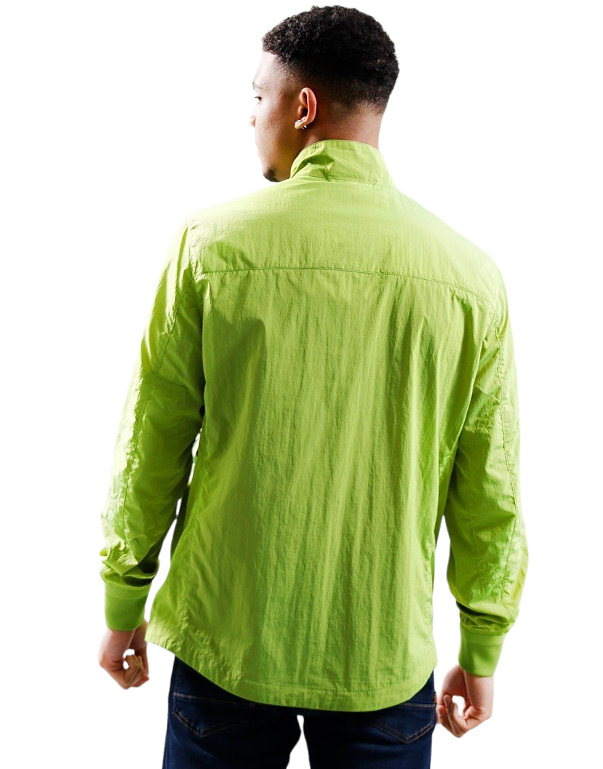 Belstaff Ramp Shimmer Shell Neon Yellow Jacket