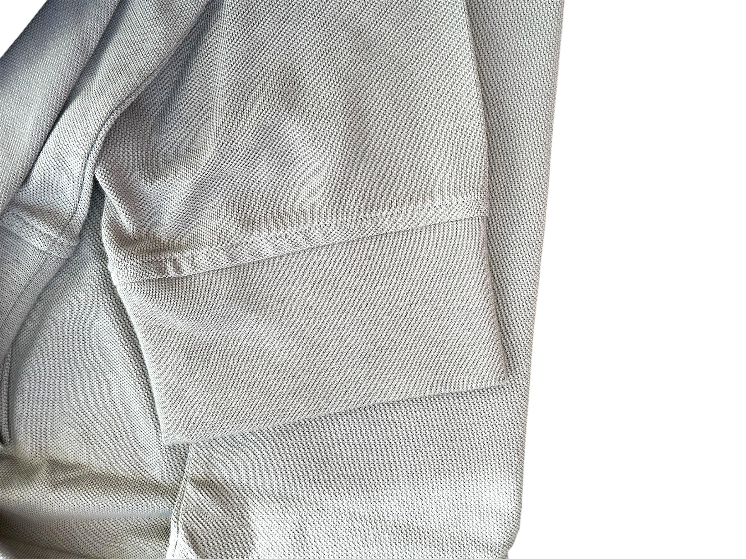 Belstaff Patch Stewarton Long Sleeve Polo Ash