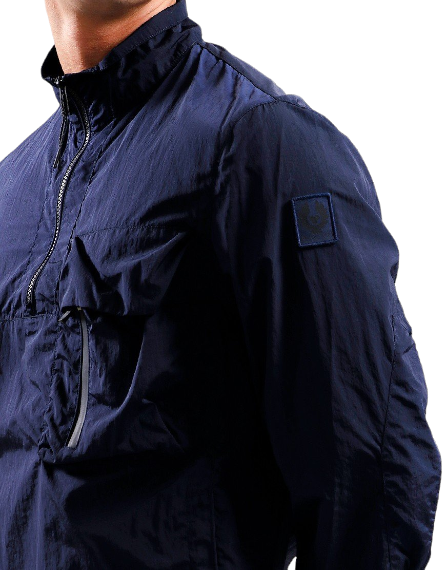 Belstaff Ramp Shimmer Shell Dark Ink Jacket Black Friday