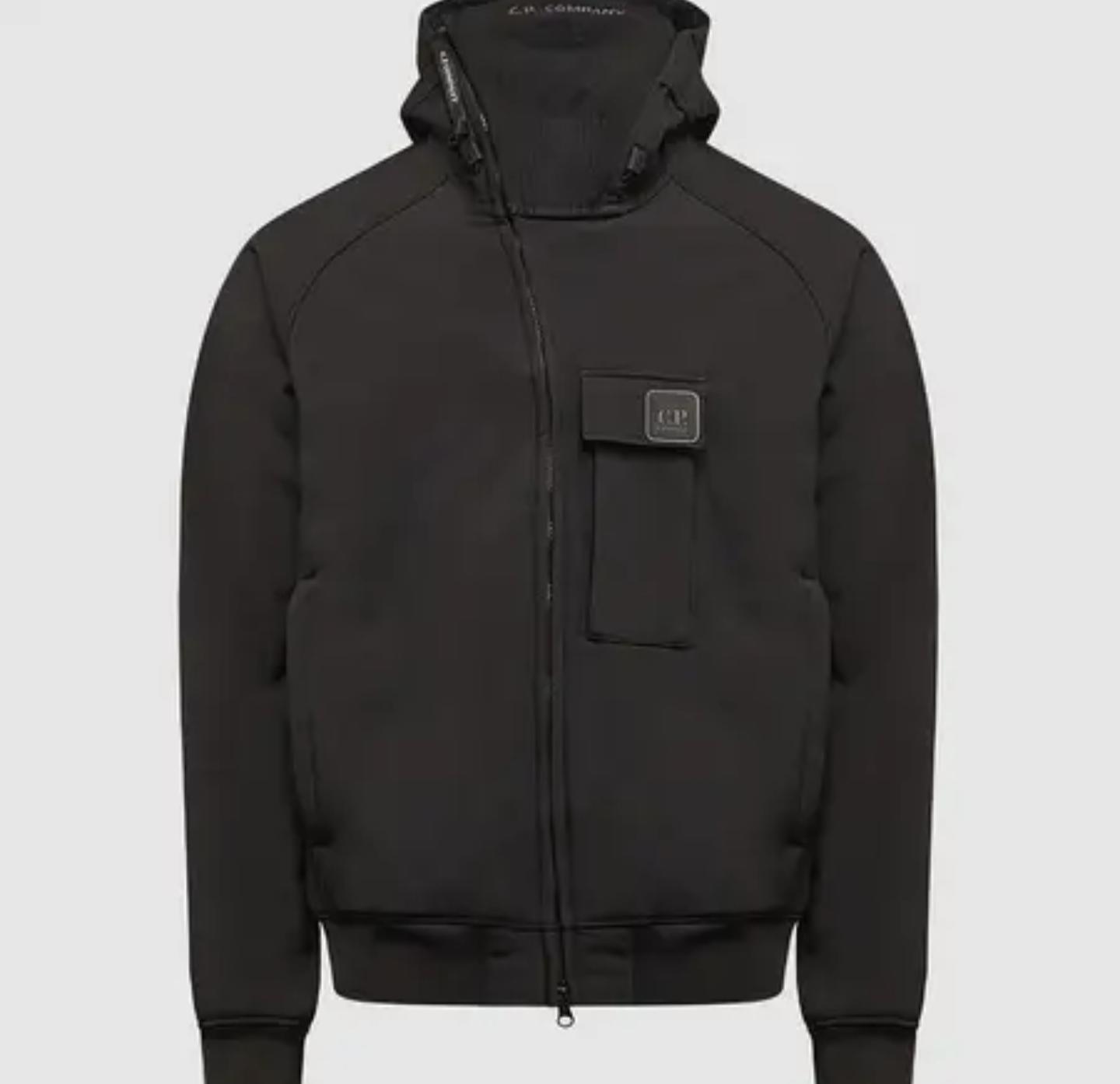 Soft shell r hooded jacket black 2025