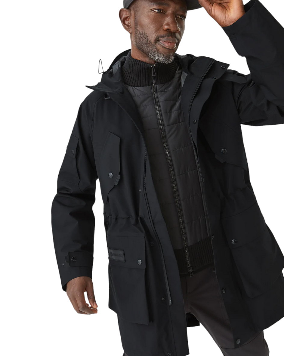 Belstaff Terrainmaster Parka Goretex Coat Black Friday