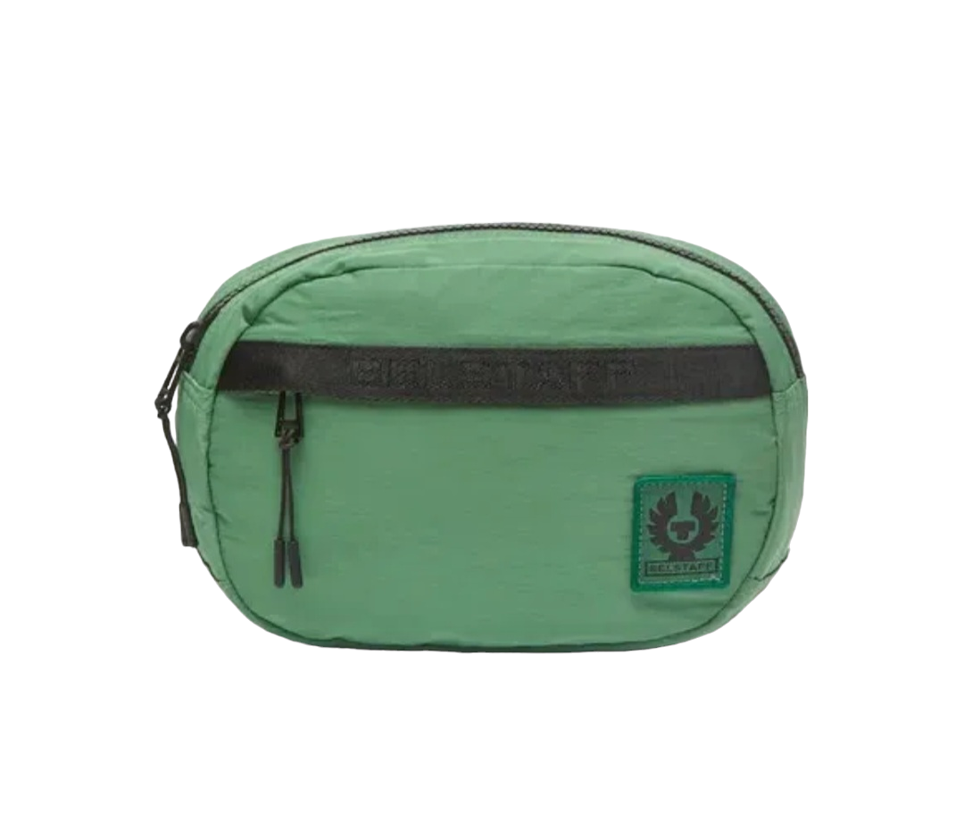 Belstaff Waistpack Graph Green Bumbag Shoulder Bag Sale