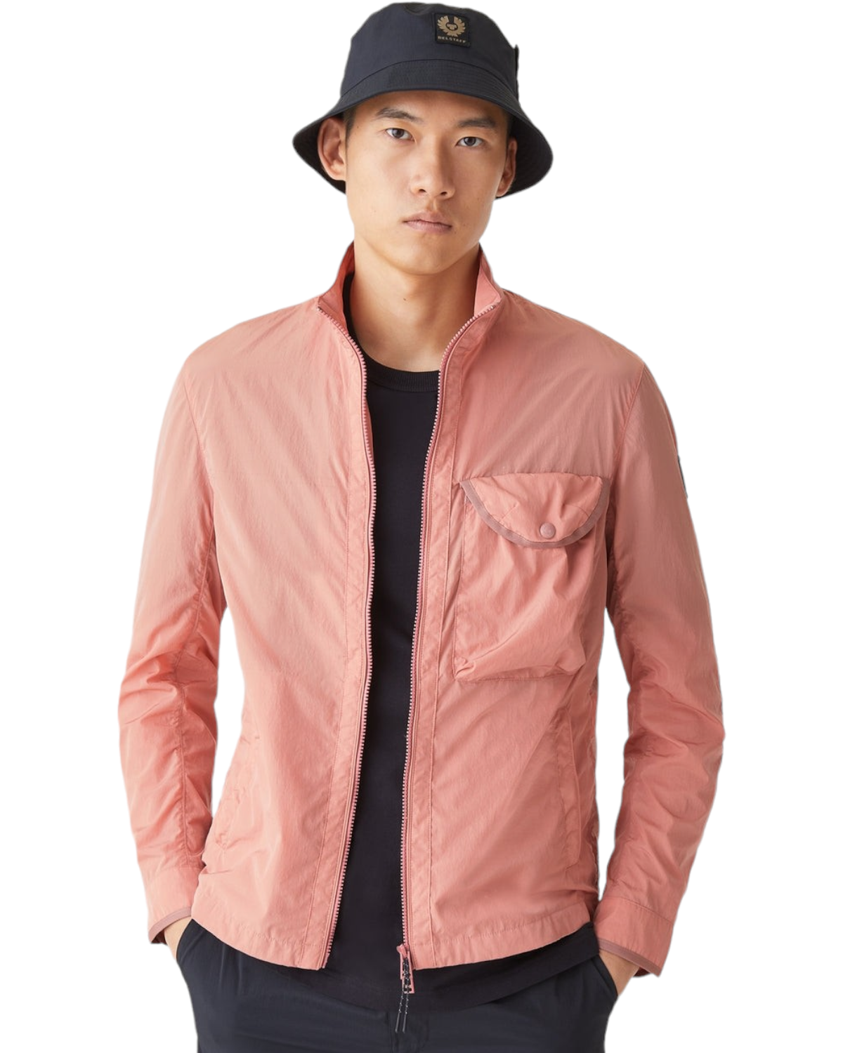Belstaff Quarter Rust Pink Overshirt Shackett Jacket