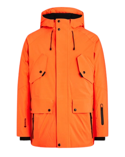 Belstaff Altitude Parka Goretex Down Coat Signal Orange