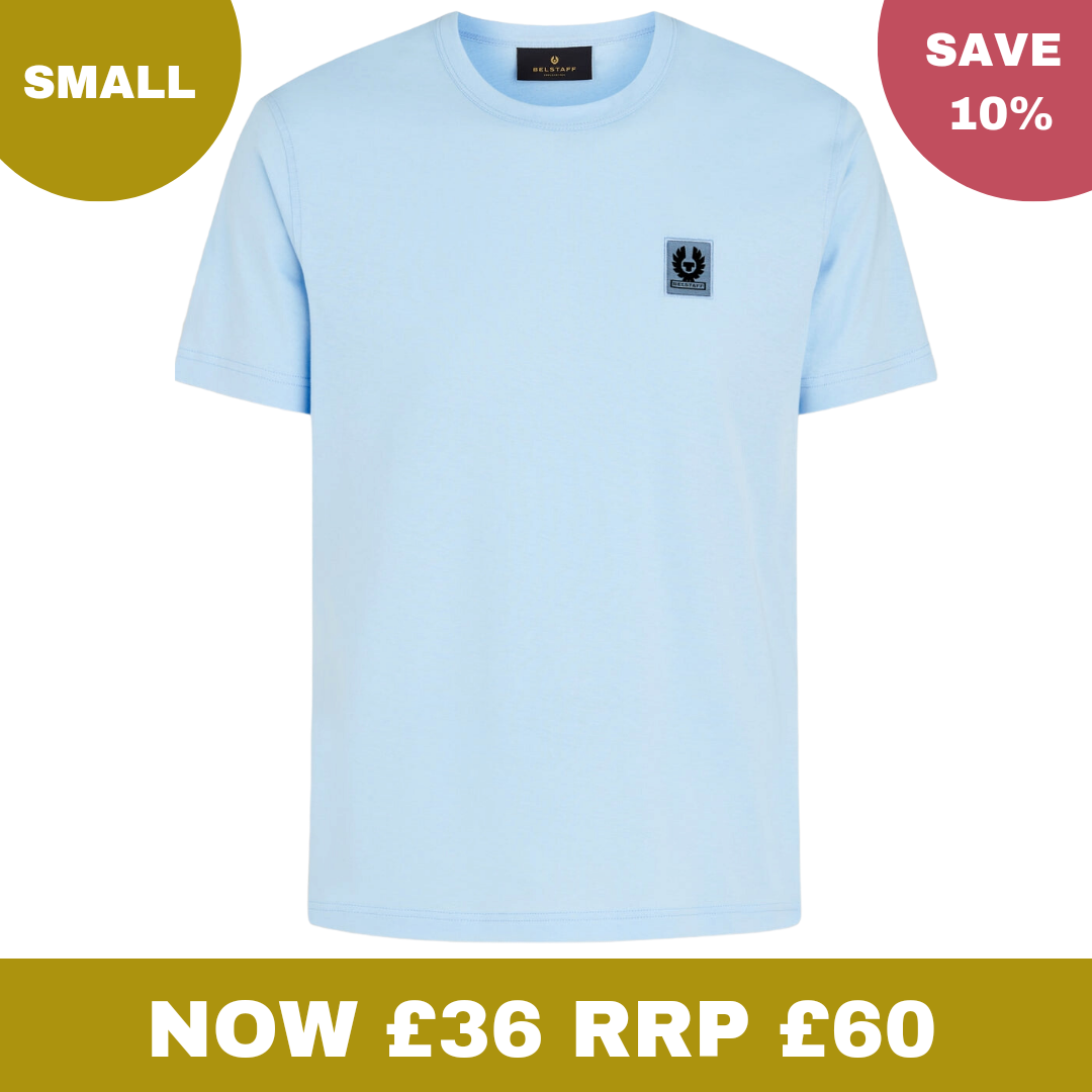 belstaff t shirt blue