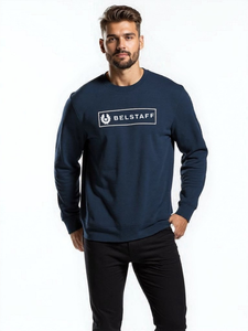 【関税込み】Belstaff スウェットシャツ Belstaff Men's Cotton Jersey Signature T-Shirt - White