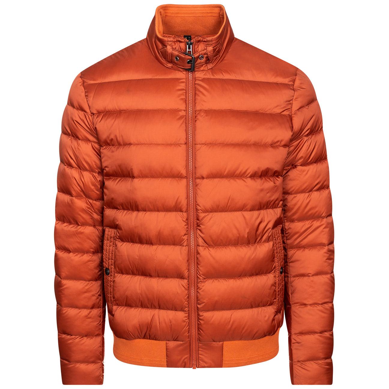 Belstaff Circuit Tonal Down Puffer Jacket Amber Orange