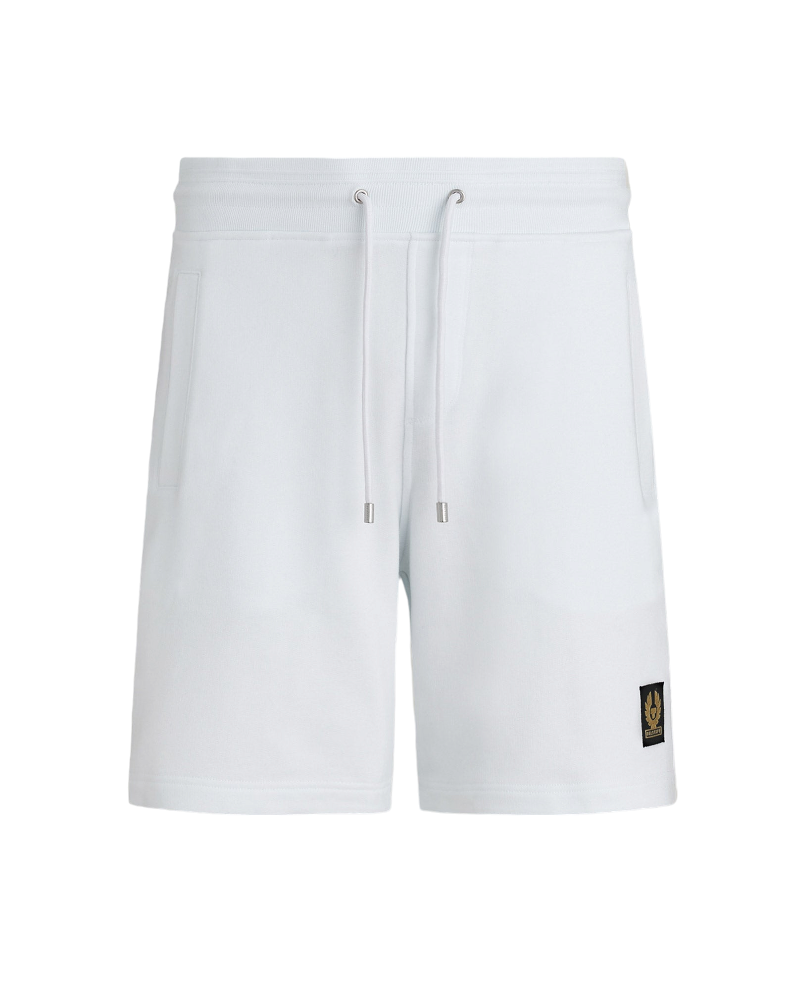 Belstaff Cotton Fleece White Jersey Shorts