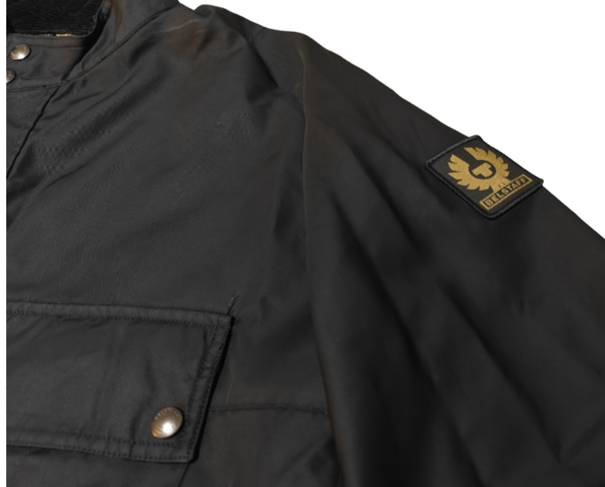 Belstaff Black Instructor Jacket