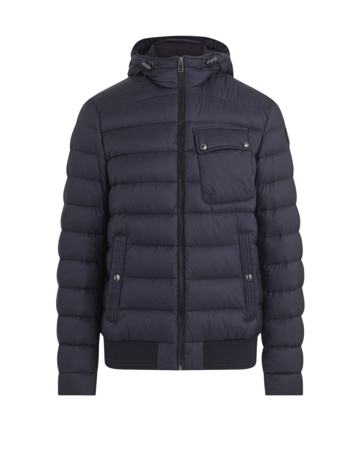 Belstaff Streamline Down Hooded Jacket Dark Ink