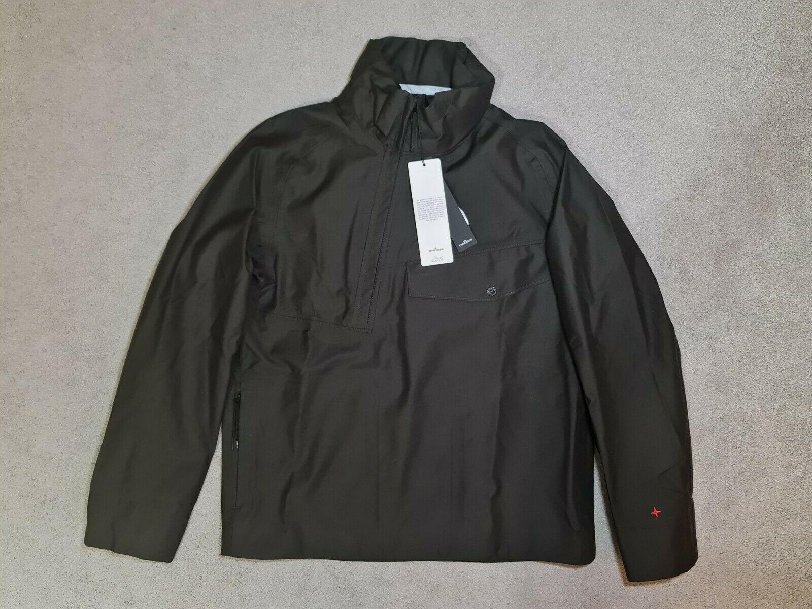 STONE ISLAND MARINA BLACK JACQUARD 3L JACKET BF