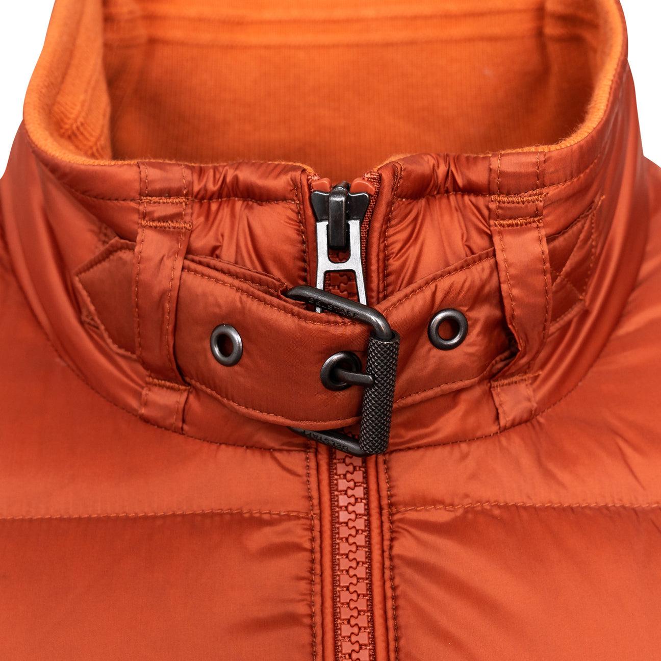 Belstaff Circuit Tonal Down Puffer Jacket Amber Orange