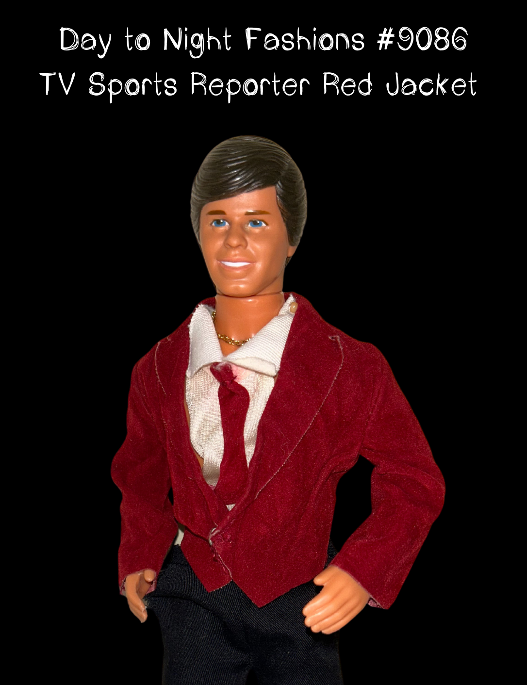 1985 Day to Night Fashions #9086 TV Sports Reporter Red Jacket