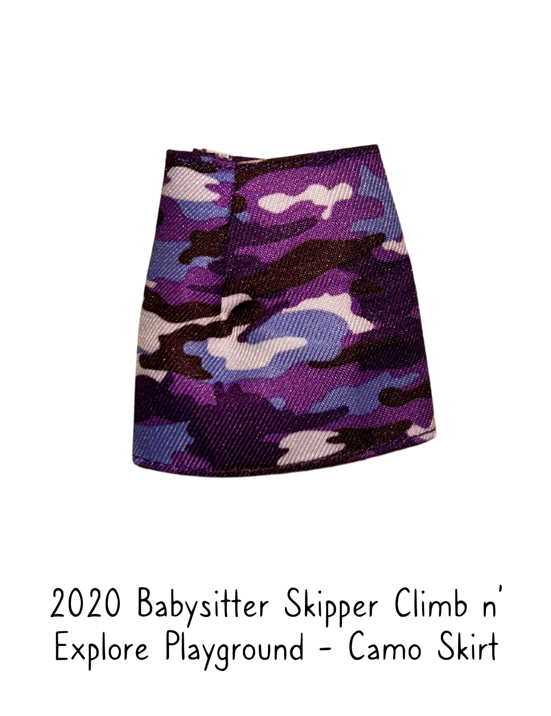 2020 Climb n Explore Playground Babysitter Skipper Camo Skirt