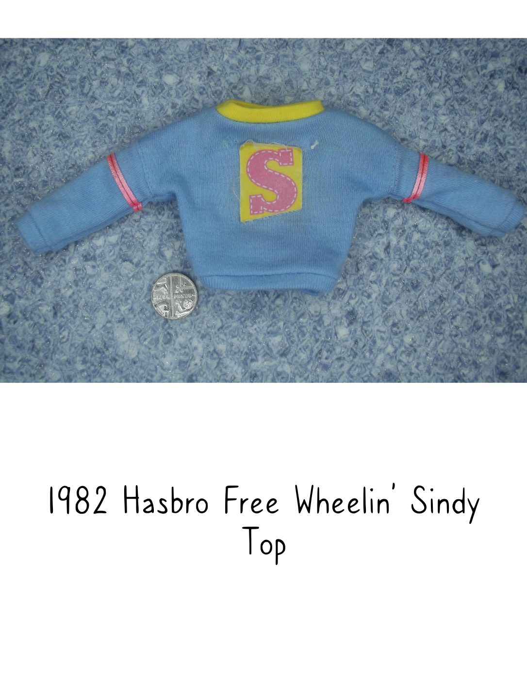 1989 Hasbro Free Wheelin' Sindy Top
