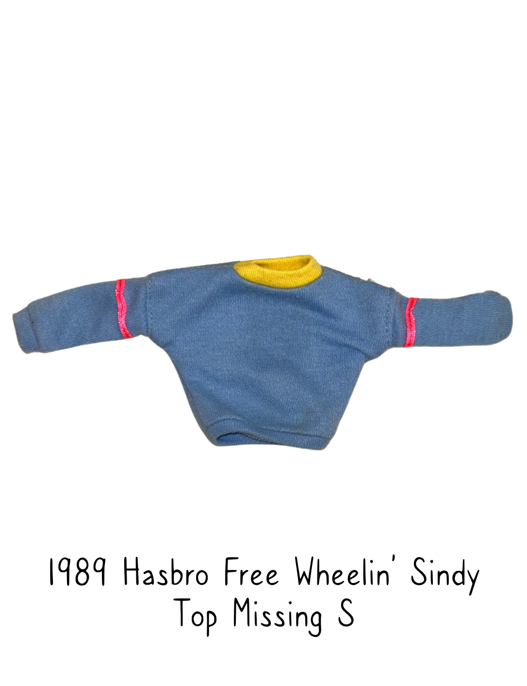1989 Hasbro Free Wheelin' Sindy Top Missing S