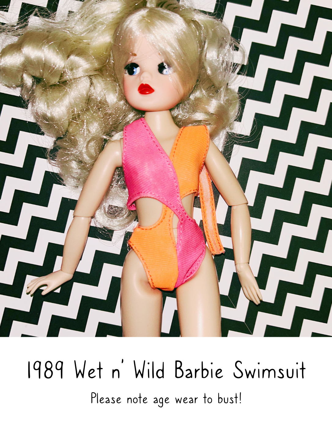 1989 Wet n' Wild Barbie Swimsuit