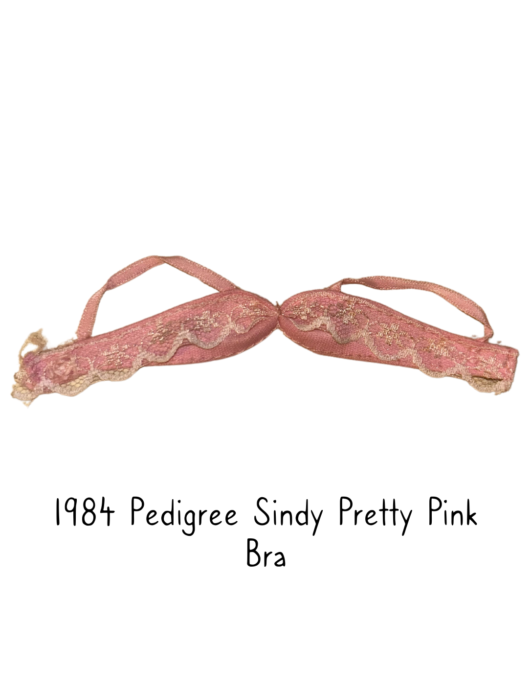 1984 Pedigree Sindy Pretty Pink Lingerie Bra