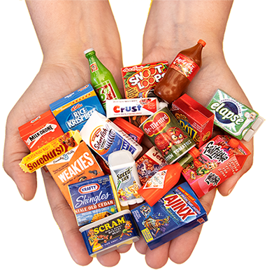 Wacky Packages 1/6 Scale Miniatures