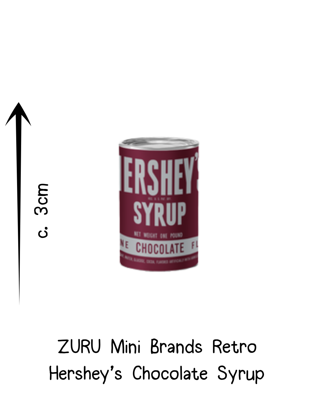Zuru Retro Mini Brands Hershey's Chocolate Syrup