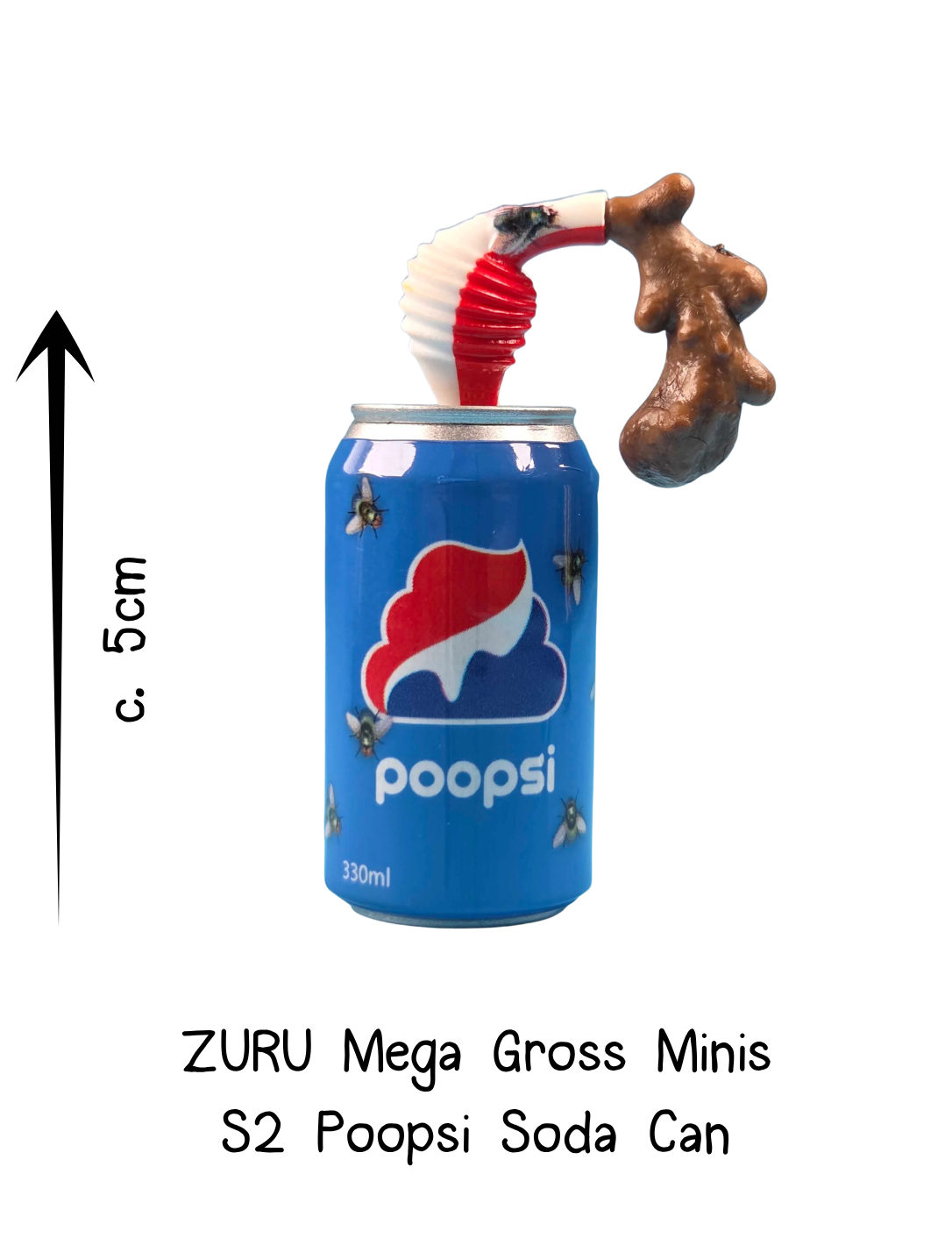 Zuru Mega Gross Minis Poopsi Soda Can