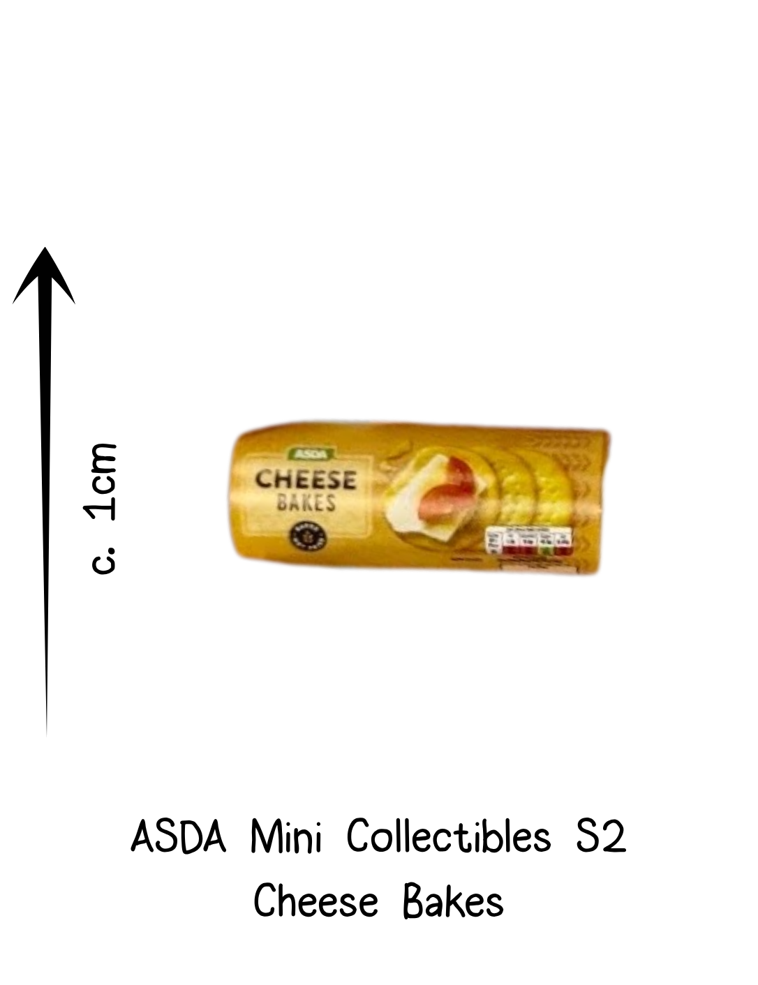Asda Mini Collectibles Cheese Bakes Tube