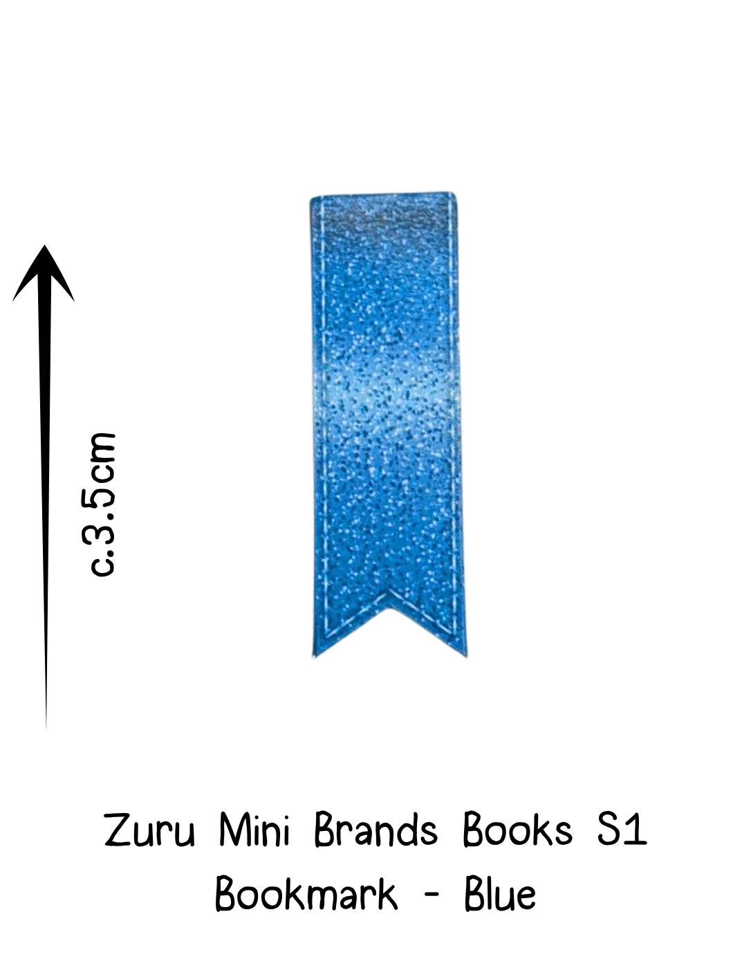 Zuru Mini Brands Books Blue Bookmark