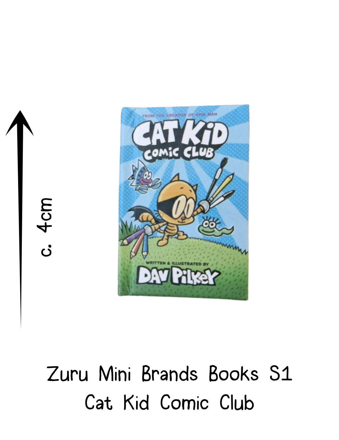 Zuru Mini Brands Books Cat Kid Comic Club - Dav Pilkey