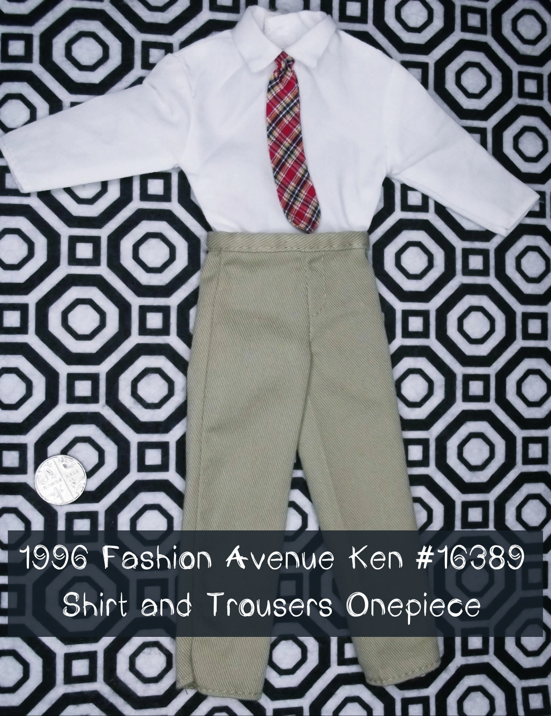 1996 Fashion Avenue Ken #16389 Shirt and Trousers