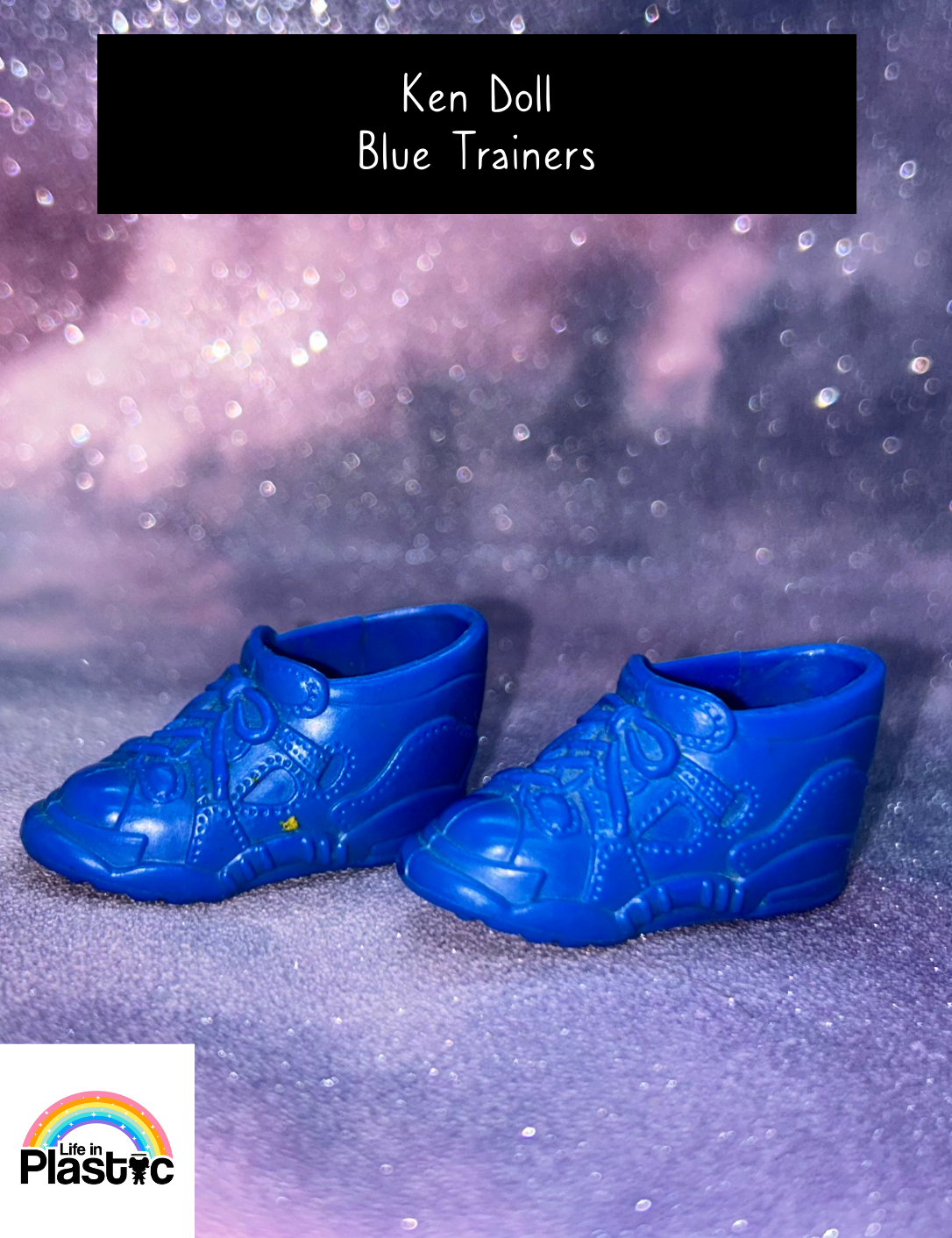 Ken Doll Blue Trainers