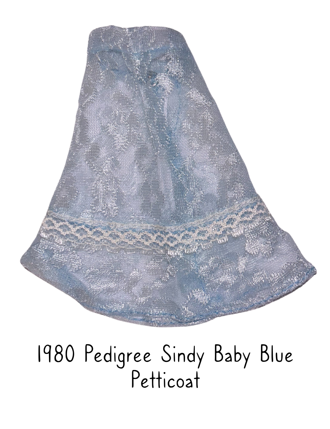 1980 Pedigree Sindy Baby Blue Petticoat
