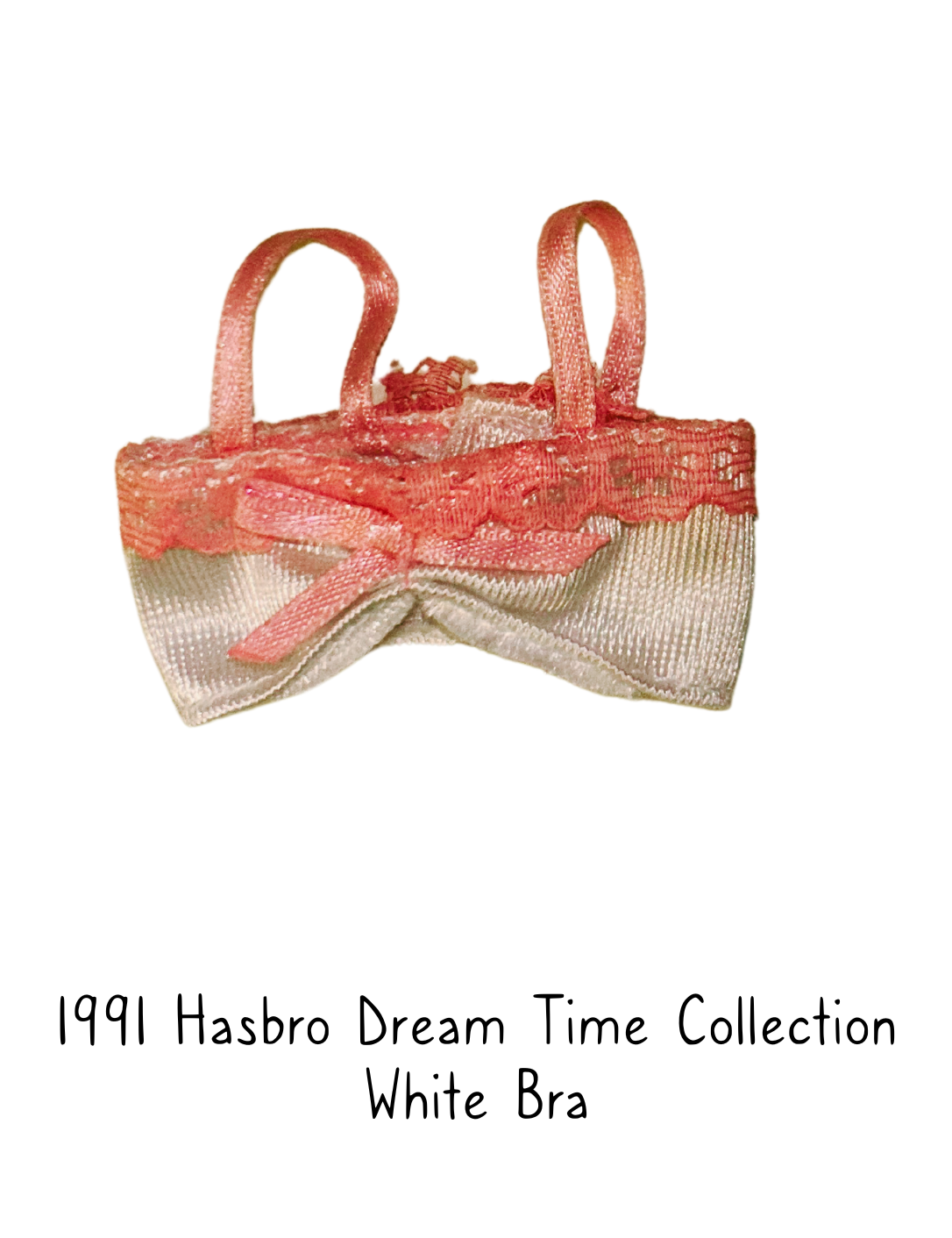 1991 Hasbro Sindy Dream Time Lingerie Collection White Bra