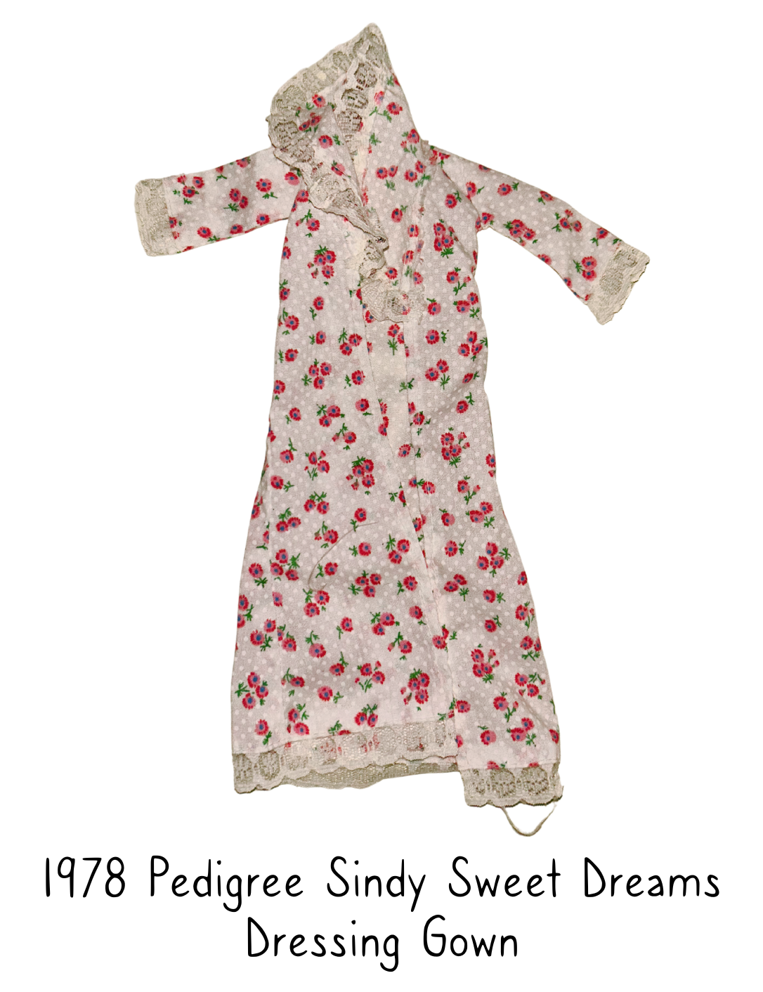 1978 Pedigree Sindy Fashion Doll Sweet Dreams Dressing Gown