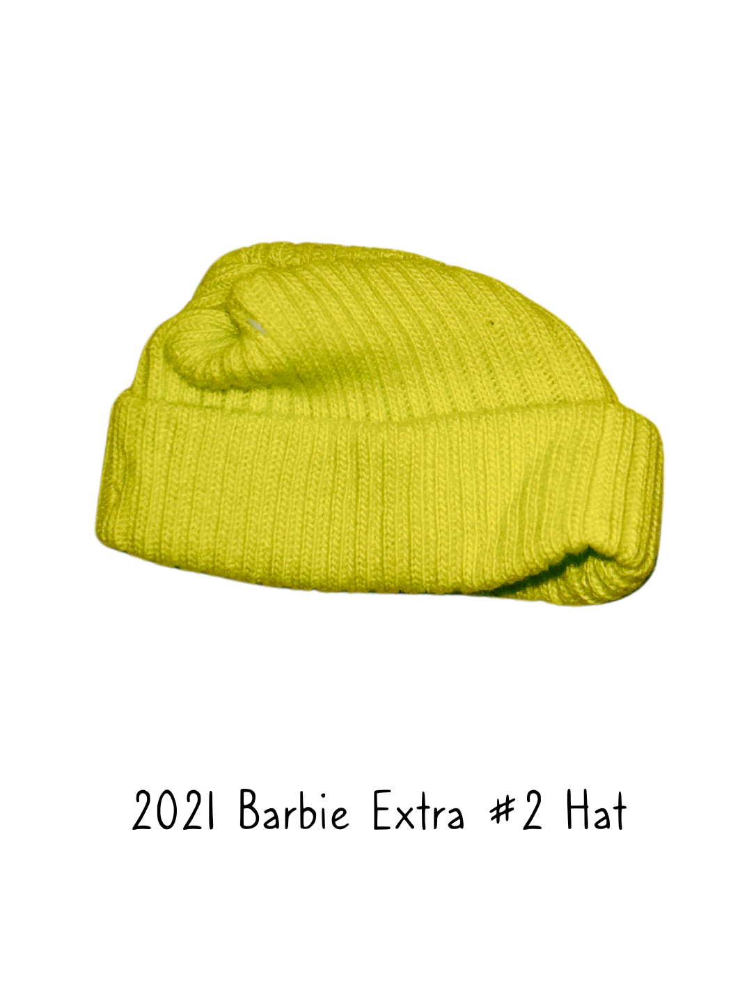 2021 Barbie Extra #2 Fashion Doll Hat