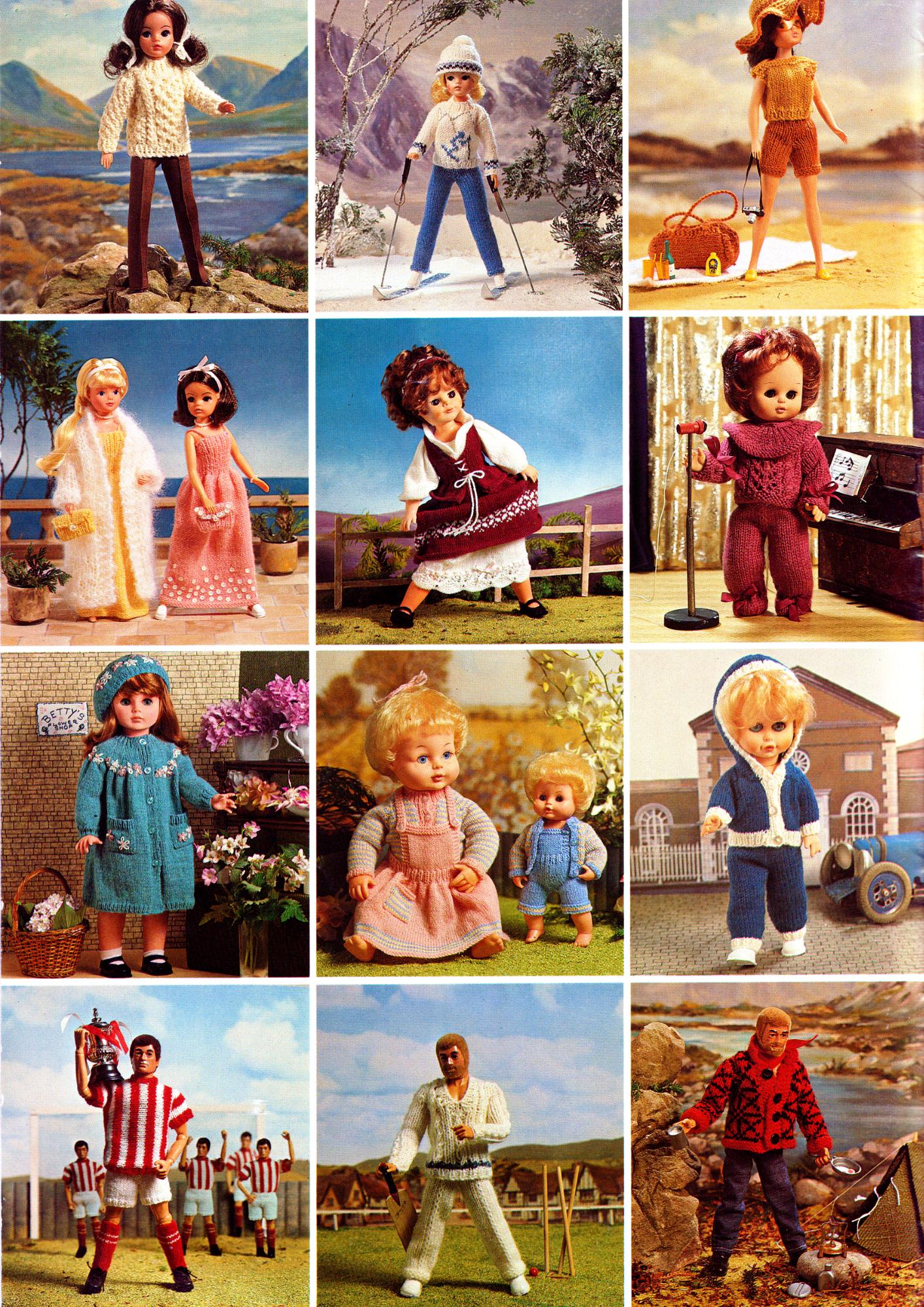 Sirdar 121 Playmates Knitting Pattern
