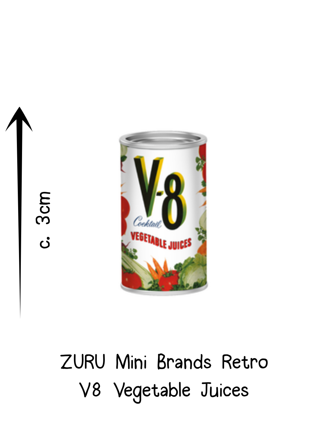 Zuru Retro Mini Brands V8 Vegetable Juice