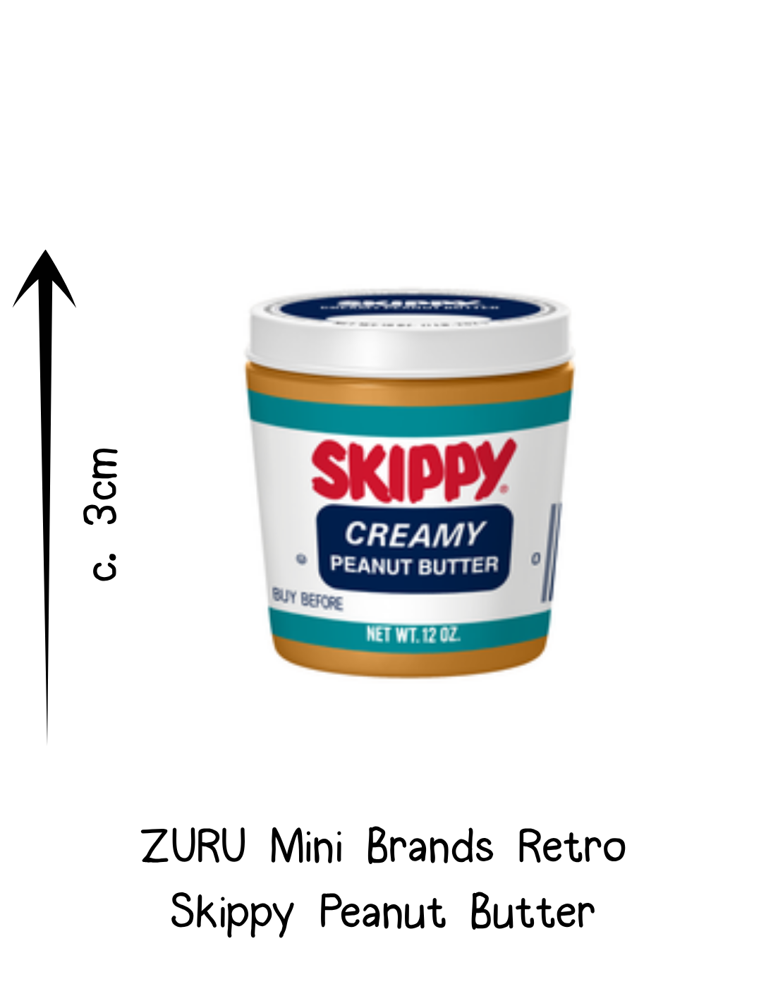 Zuru Retro Mini Brands Skippy Peanut Butter