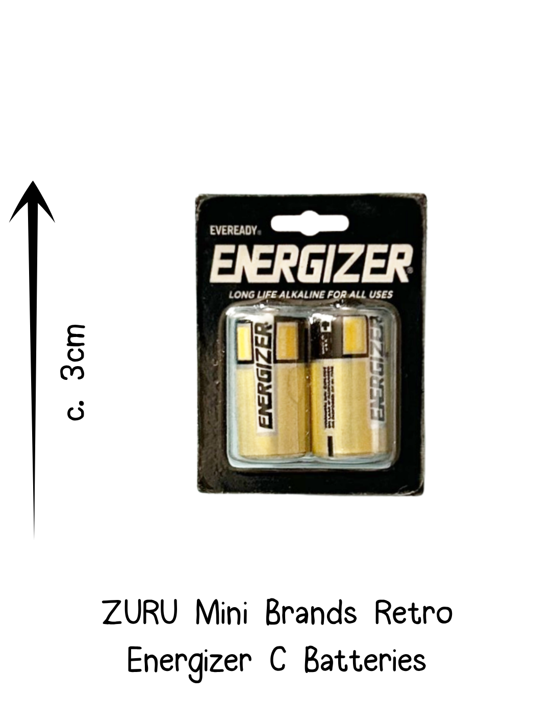 Zuru Retro Mini Brands Energizer Batteries