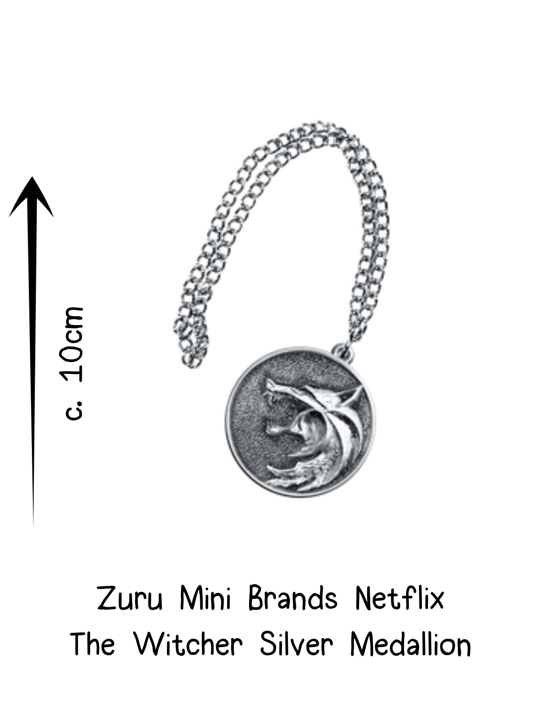 Zuru Mini Brands Netflix The Witcher Silver Medallion