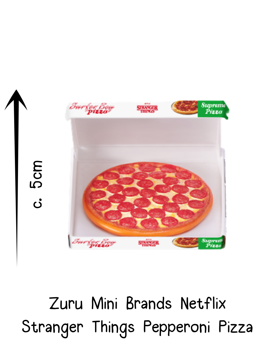 Zuru Mini Brands Netflix Stranger Things Surfer Boy Pepperoni Pizza