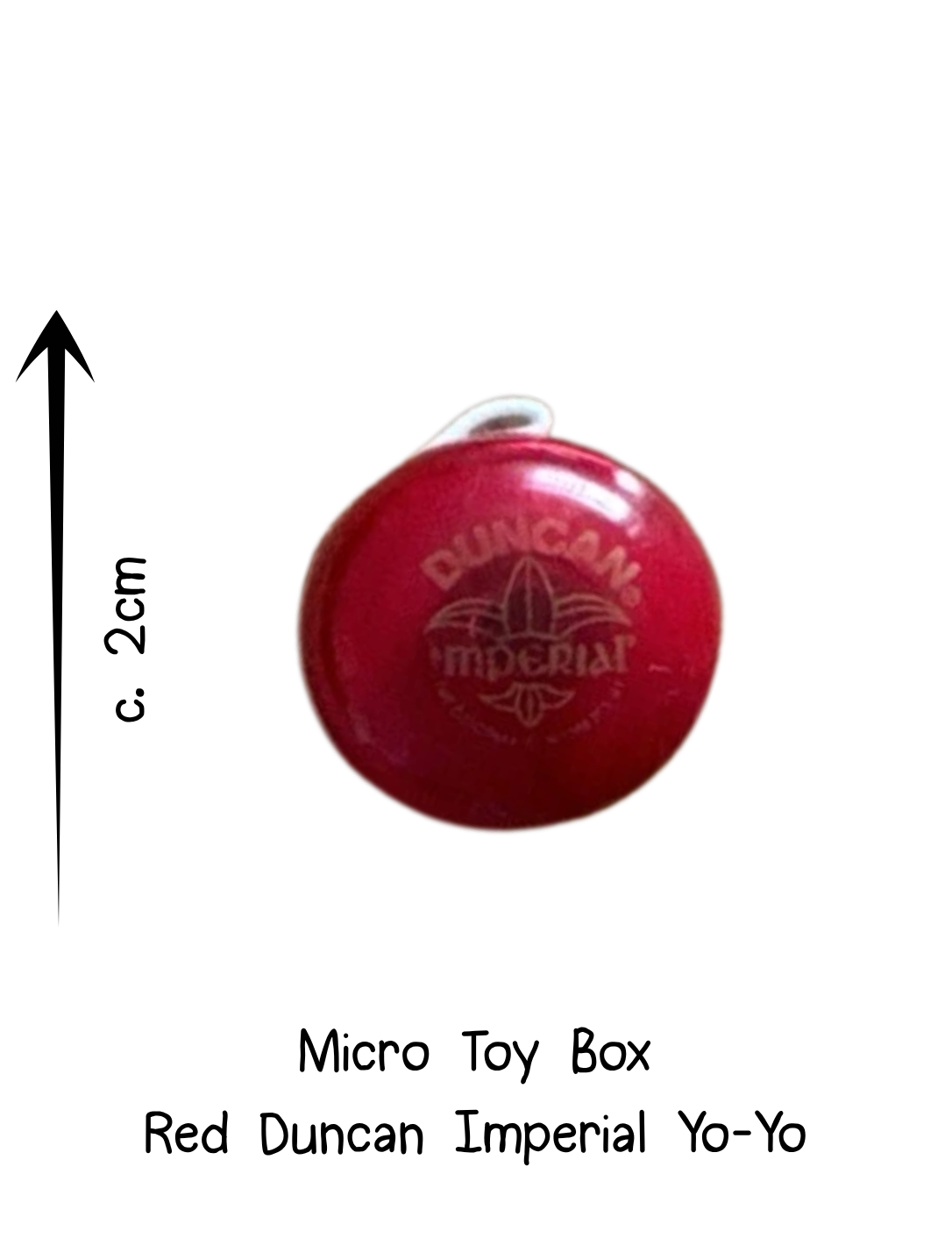Micro Toy Box Duncan Imperial Red Yo-Yo