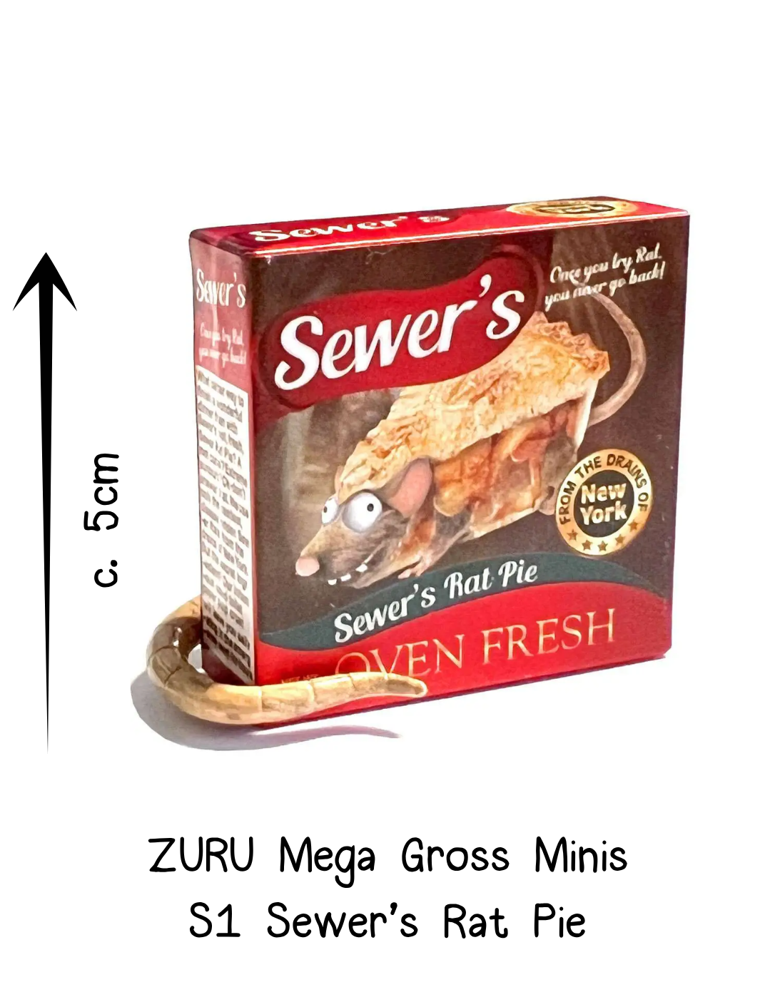 Zuru Mega Gross Minis Sewer's Rat Pie