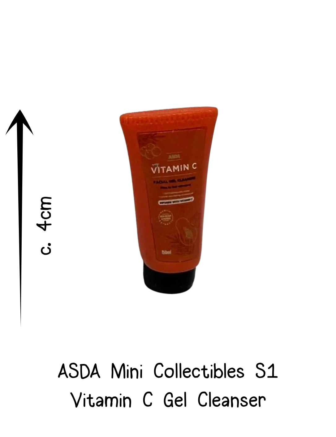 Asda Mini Collectibles Vitamin C Gel Cleanser Tube