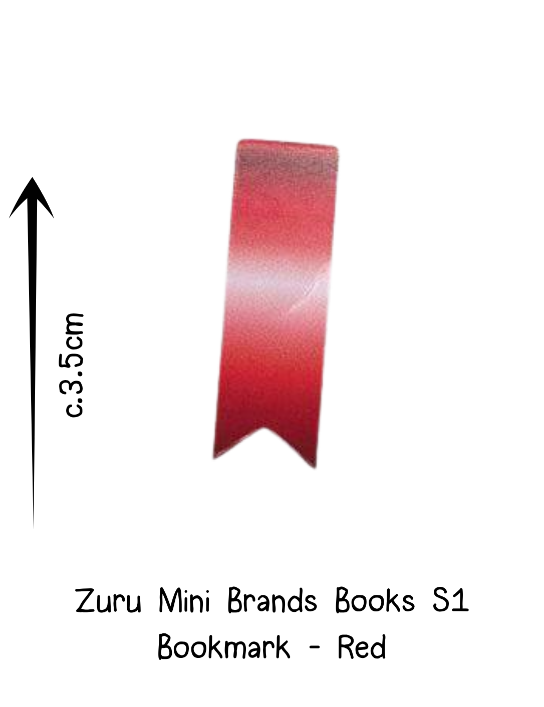 Zuru Mini Brands Books Red Bookmark
