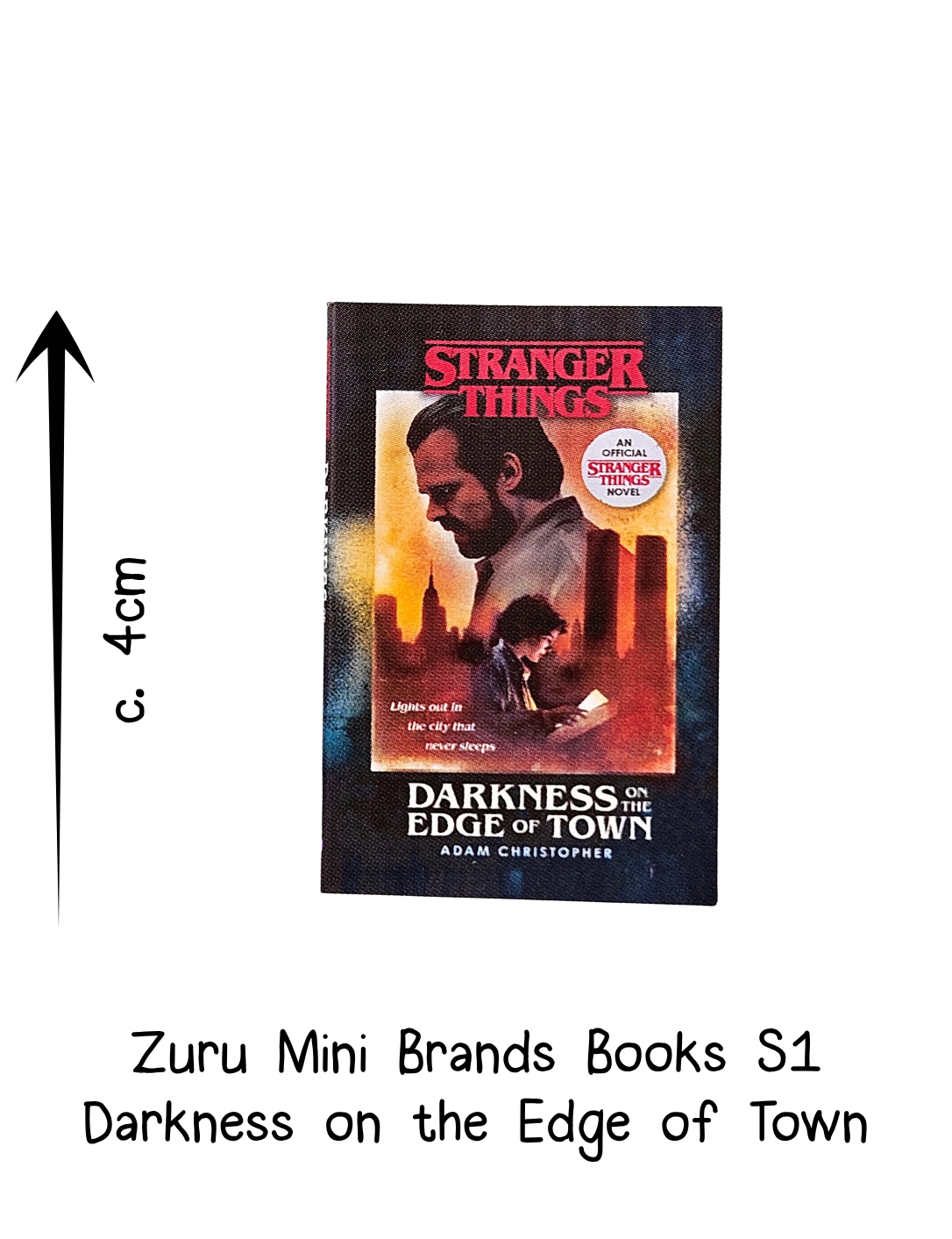Zuru Mini Brands Books Stranger Things Darkness On The Edge Of Town - Adam Christopher