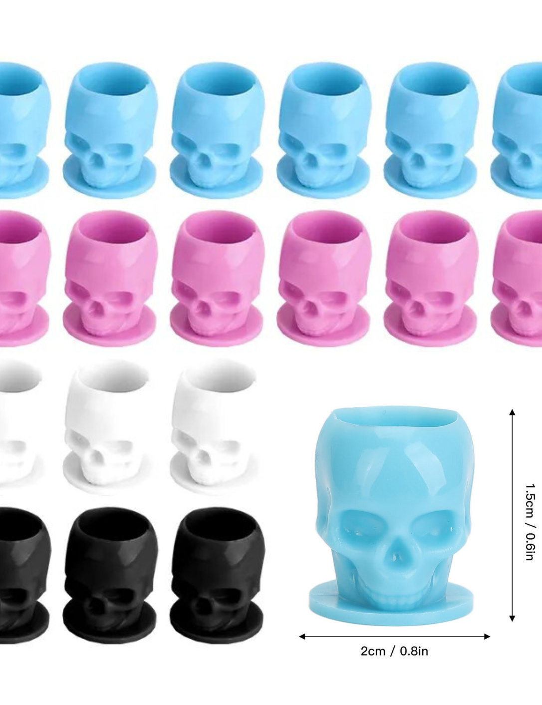 Miniature Skull Pots
